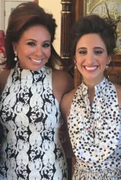 Christi Pirro with her mother Jeanine Pirro at her engagement.